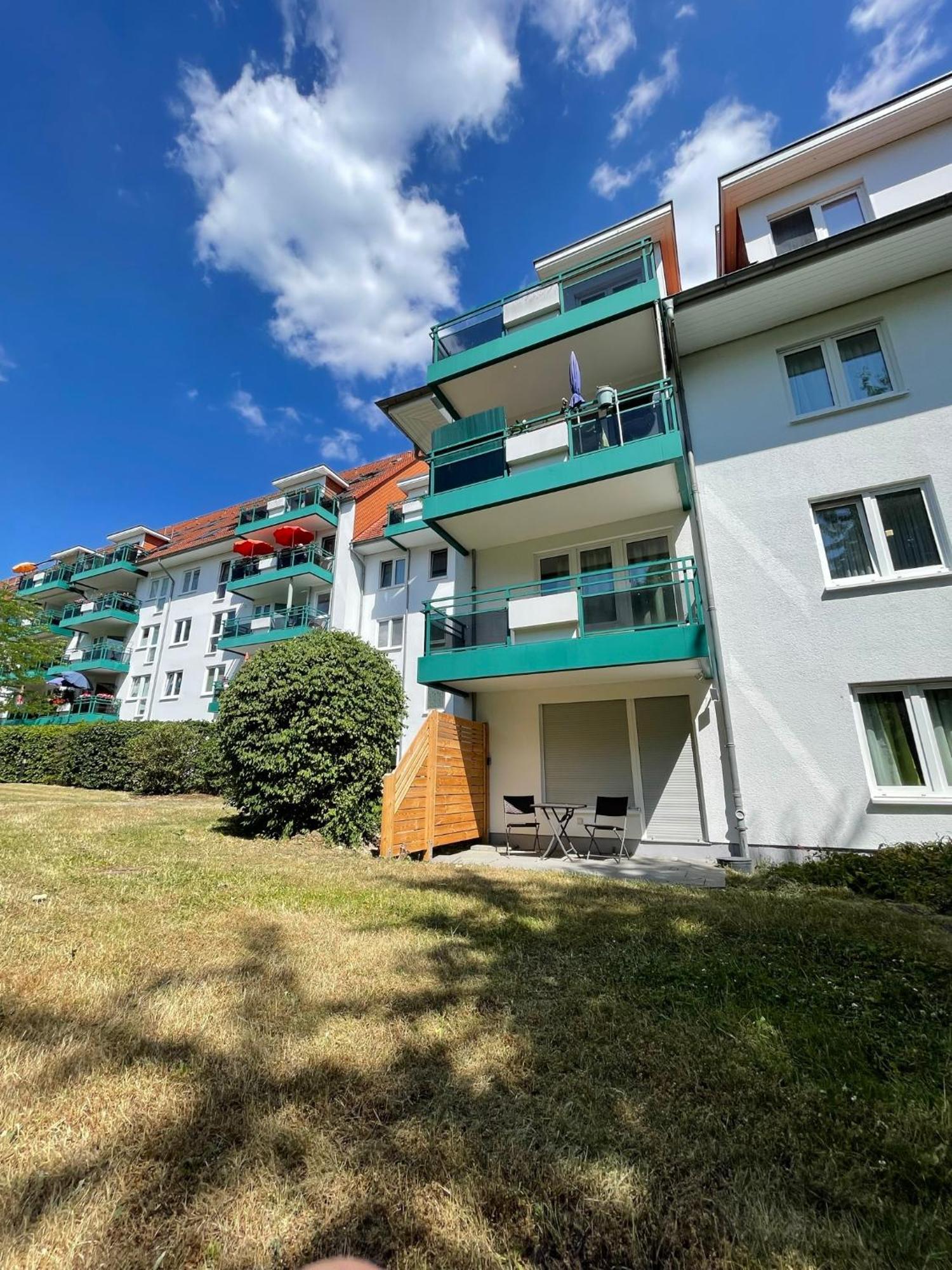 Stilvolles Apartment in ruhiger Lage Leipzig Eksteriør billede