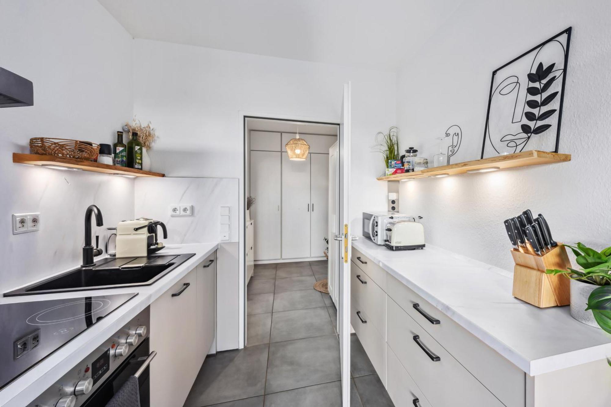 Stilvolles Apartment in ruhiger Lage Leipzig Eksteriør billede