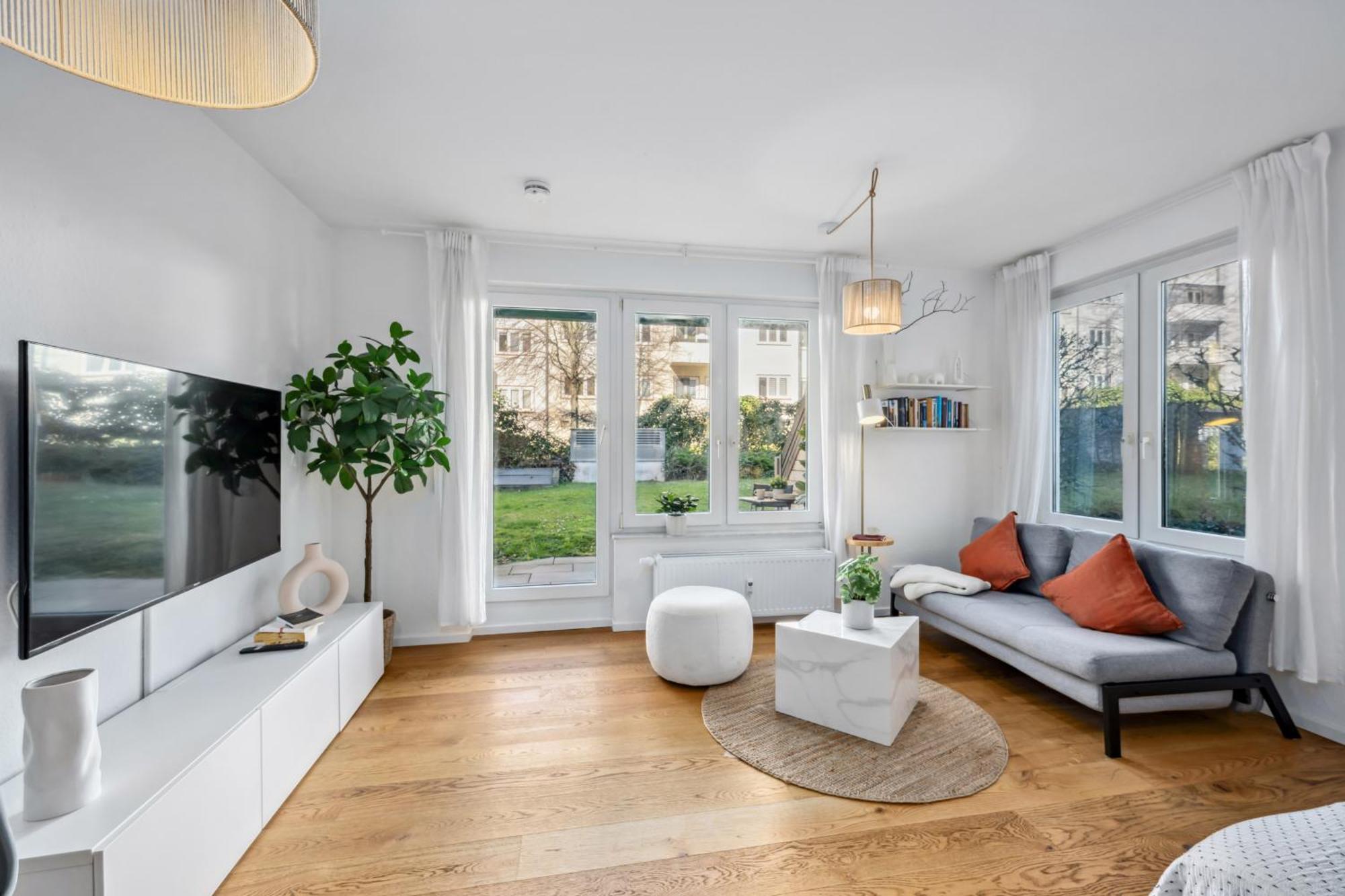 Stilvolles Apartment in ruhiger Lage Leipzig Eksteriør billede