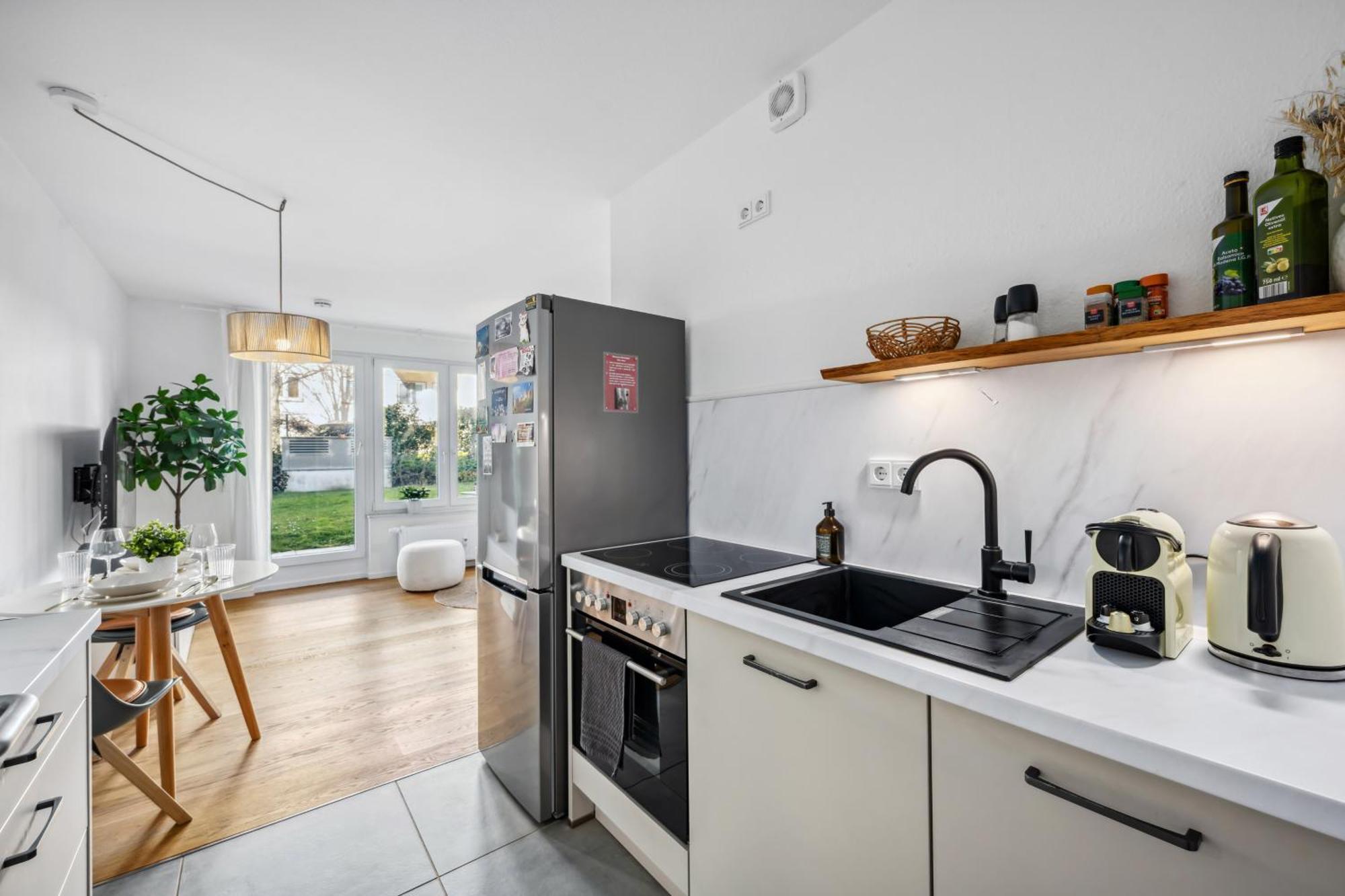 Stilvolles Apartment in ruhiger Lage Leipzig Eksteriør billede